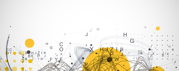 abstract background with a wireframe dynamic vector image