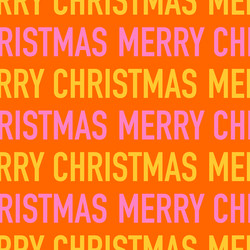 modern and simple christmas text seamless pattern vector