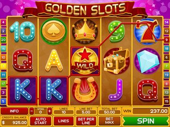 Slots game vector