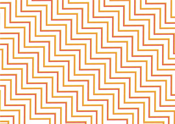 Zigzag line pattern modern design color yellow vector