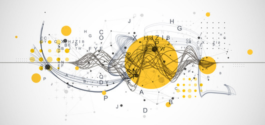 abstract background with a wireframe dynamic vector image