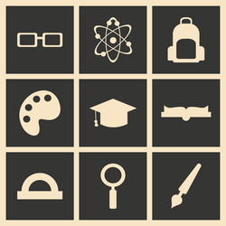 Flat with shadow concept and mobile application vector