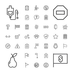 mark icons vector