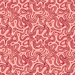 Red blobs vector