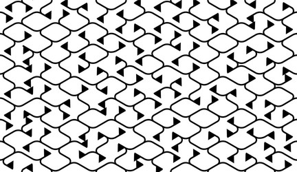 isometric seamless pattern net lines background vector image