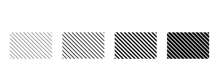 set diagonal line in abstract style grid vector image
