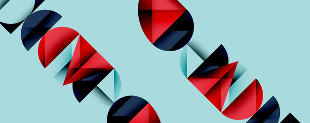 abstract geometric background with layered vector image