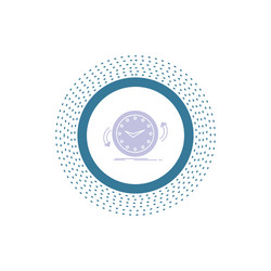 backup clock clockwise counter time glyph icon vector image