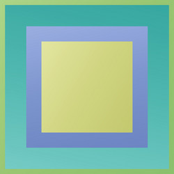 Colorful overlapping squares blocks color vector