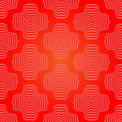 abstract red geometric retro pattern vector image