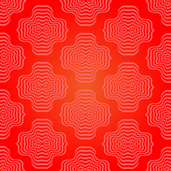 abstract red geometric retro pattern vector