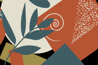 abstract background withe various lines andfiguras vector image