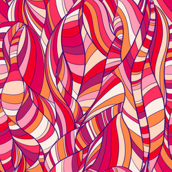 Multicolored seamless background lines and waves vector