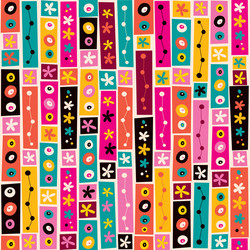 Abstract Circles Pattern vector image