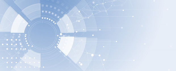 abstract technology and science digital background vector image
