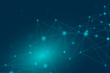 Big data visualization background modern vector