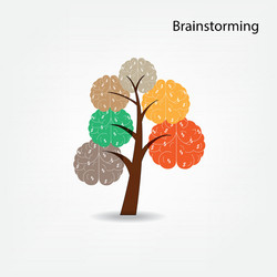 brain tree vector