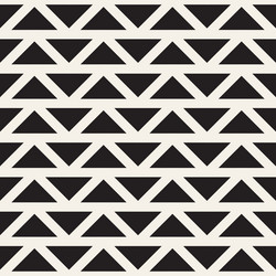 seamless pattern repeating geometric elements vector image