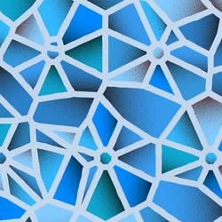 Abstract Voronoi Grid Background vector