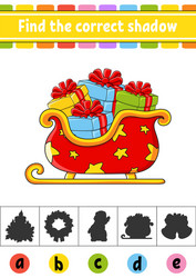 find correct shadow education developing vector