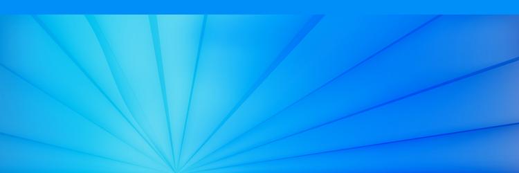 Panoramic abstract web background blue gradient vector