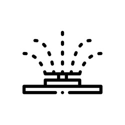 automatic icon thin linear style design isolated vector image