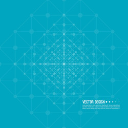 Particle Network Abstract vector image