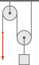 combination two blocks vector image