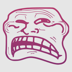 Trollface Png - Sad Troll Face Png Emoji,Trollface Emoji - free transparent  emoji 