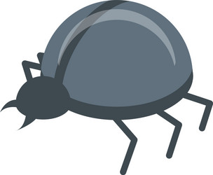 fraud online bug icon isometric style vector