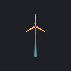 windmill computer symbol vector