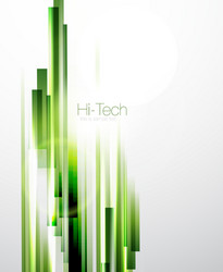 Abstract Green Line Pattern vector image