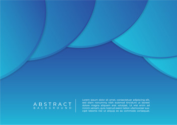 geometric circle shape design abstract background vector image