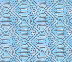 Hexagonal Cobweb Pattern vector image