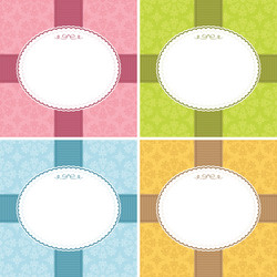 Frame decorations vector