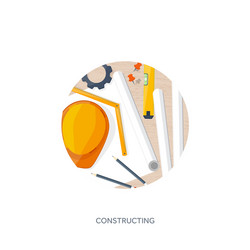 engineering and architecture vector image