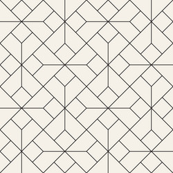 seamless pattern repeating geometric elements vector image