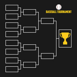 Tournament Bracket Stencil