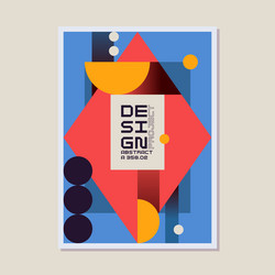 a template to use in your design composition vector image