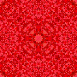 Red abstract repeating triangle mosaic vector