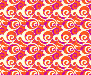 Retro Spiral Pattern - Geometric Abstract vector image