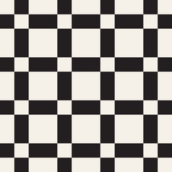 seamless pattern repeating geometric elements vector image