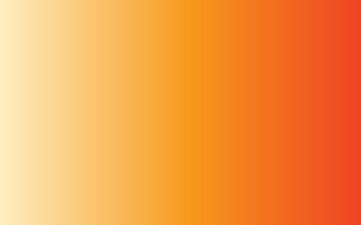 Abstract linear gradient background orange color vector