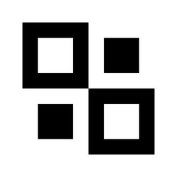 random checkered chequered pattern texture element vector image