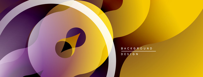 abstract flowing shapes gradients create dynamic vector image