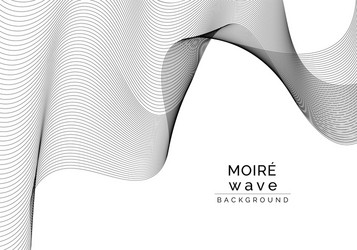 moir pattern background vector image