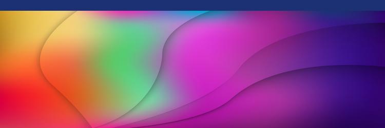 panoramic abstract web background colorful vector image