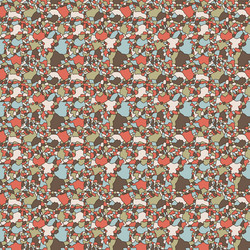 abstract seamless pattern fill colorful muted vector image