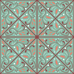 abstract seamless pattern with openwork ornament vector image