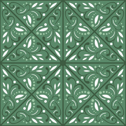 abstract seamless pattern with openwork ornament vector image